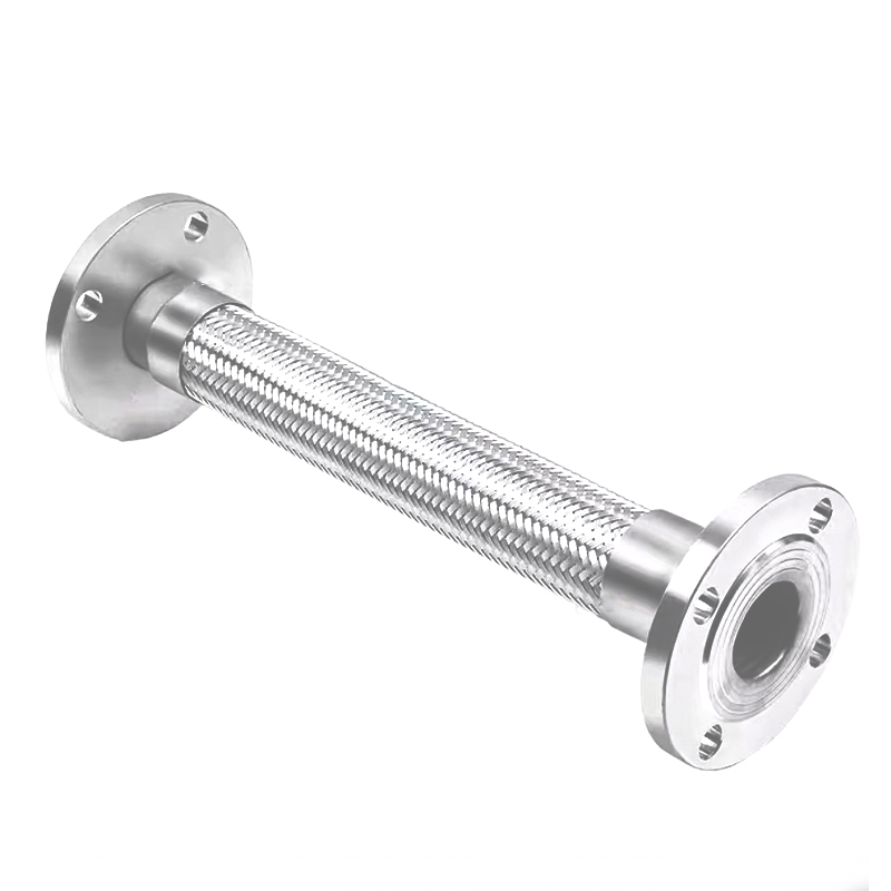 Junta de dilatación corrugada con compensador de metal flexible